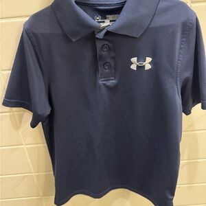 Under Armour Kids Dark Blue Polo